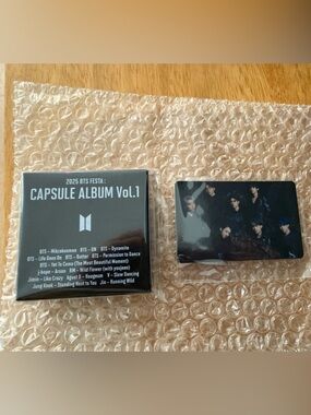 BTS Festa Capsule Album Vol. 1 blind box key chain